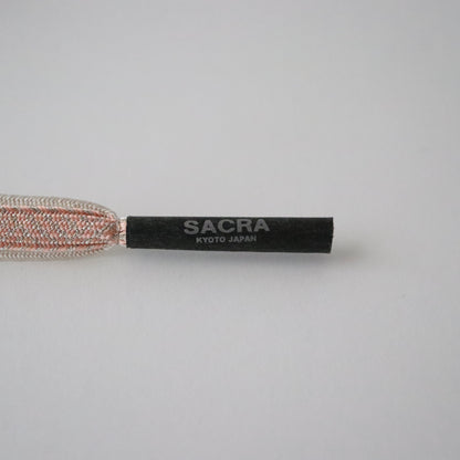 帯締め「高麗組 段暈し銀散し耳付 - rd」和小物さくら