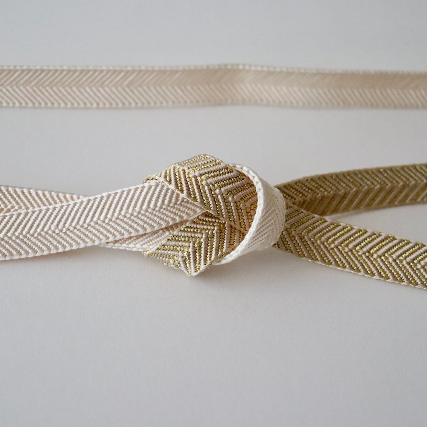 帯締め「高台さざ波片暈し金入 - lt.be」和小物さくら