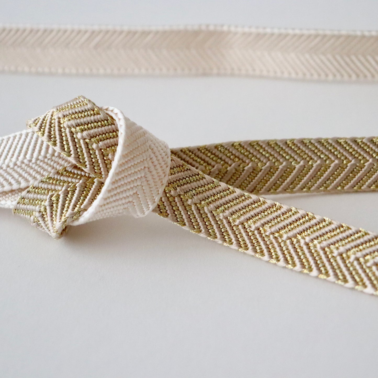 帯締め「高台さざ波片暈し金入 - lt.be」和小物さくら