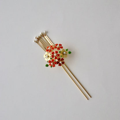 かんざし「桜尽くし ビラ簪」大原商店