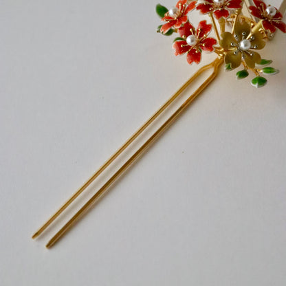 かんざし「桜尽くし ビラ簪」大原商店