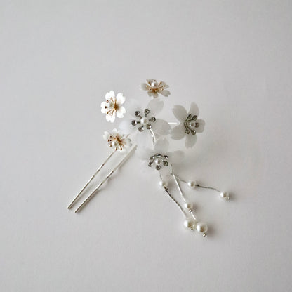 かんざし「丸型 桜尽くし - sil」大原商店