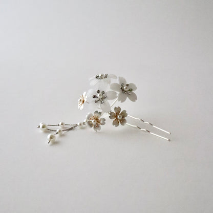 かんざし「丸型 桜尽くし - sil」大原商店