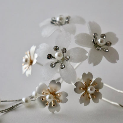 かんざし「丸型 桜尽くし - sil」大原商店