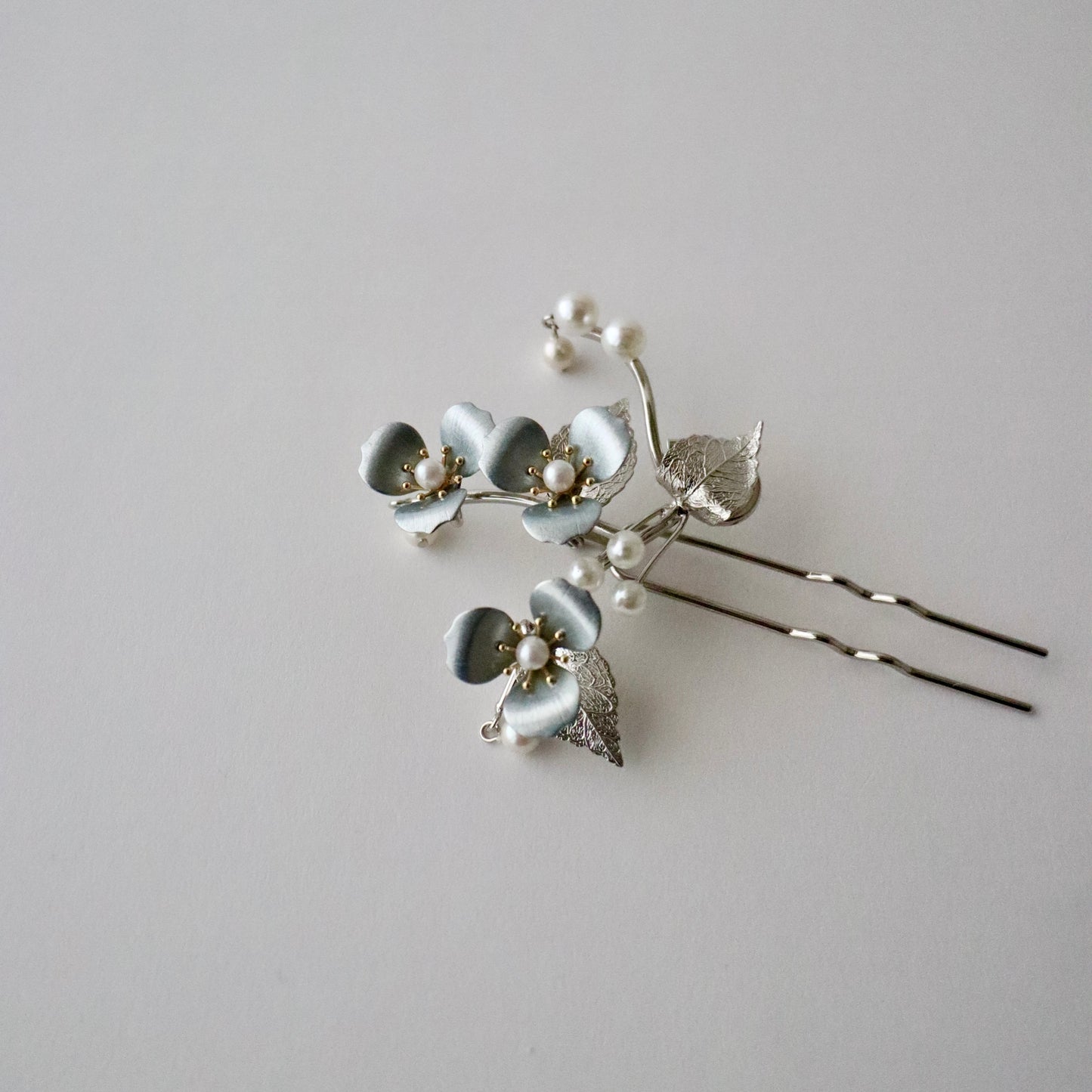 かんざし「三つ花 - sil」大原商店