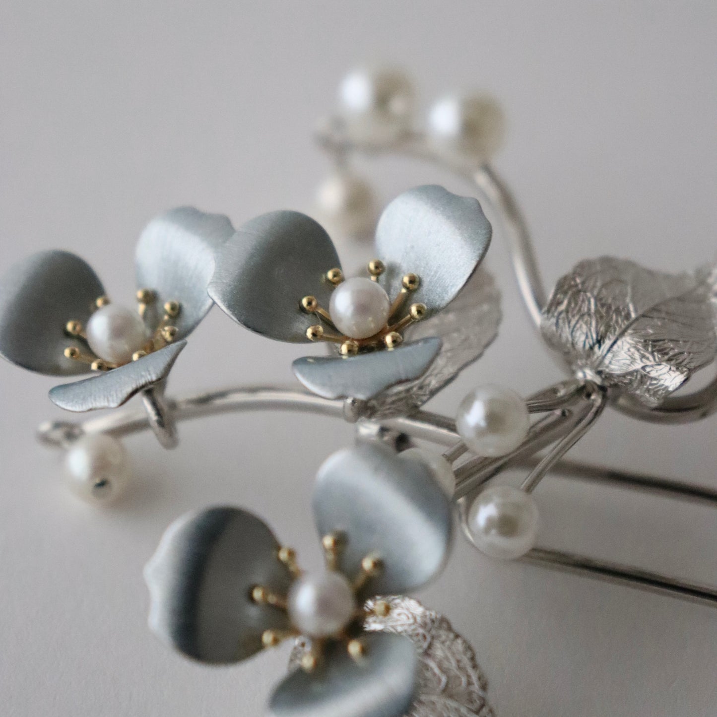 かんざし「三つ花 - sil」大原商店