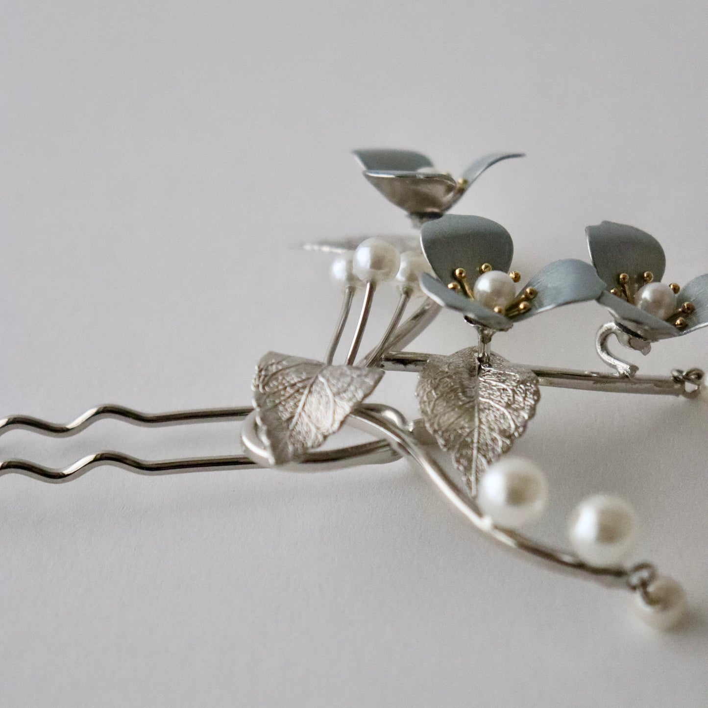 かんざし「三つ花 - sil」大原商店