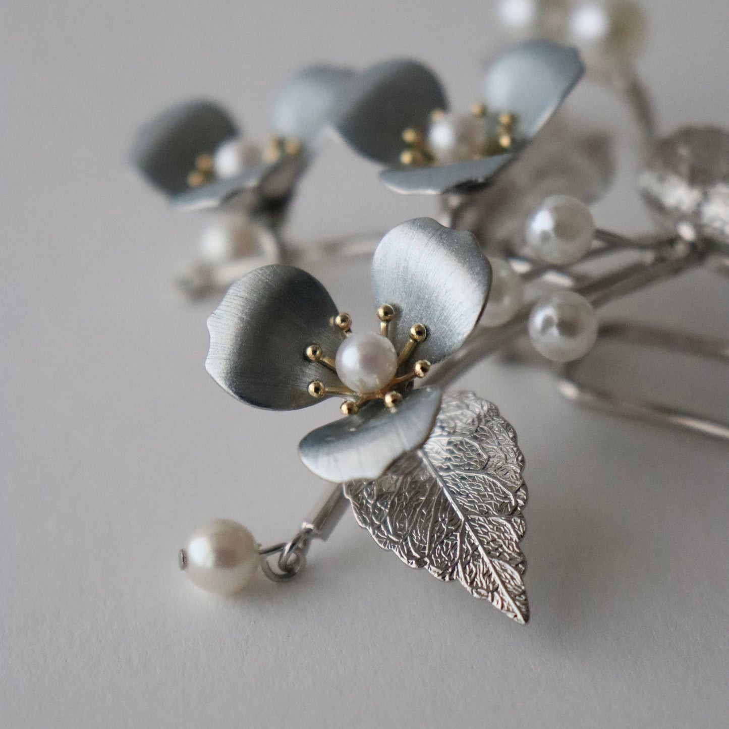 かんざし「三つ花 - sil」大原商店