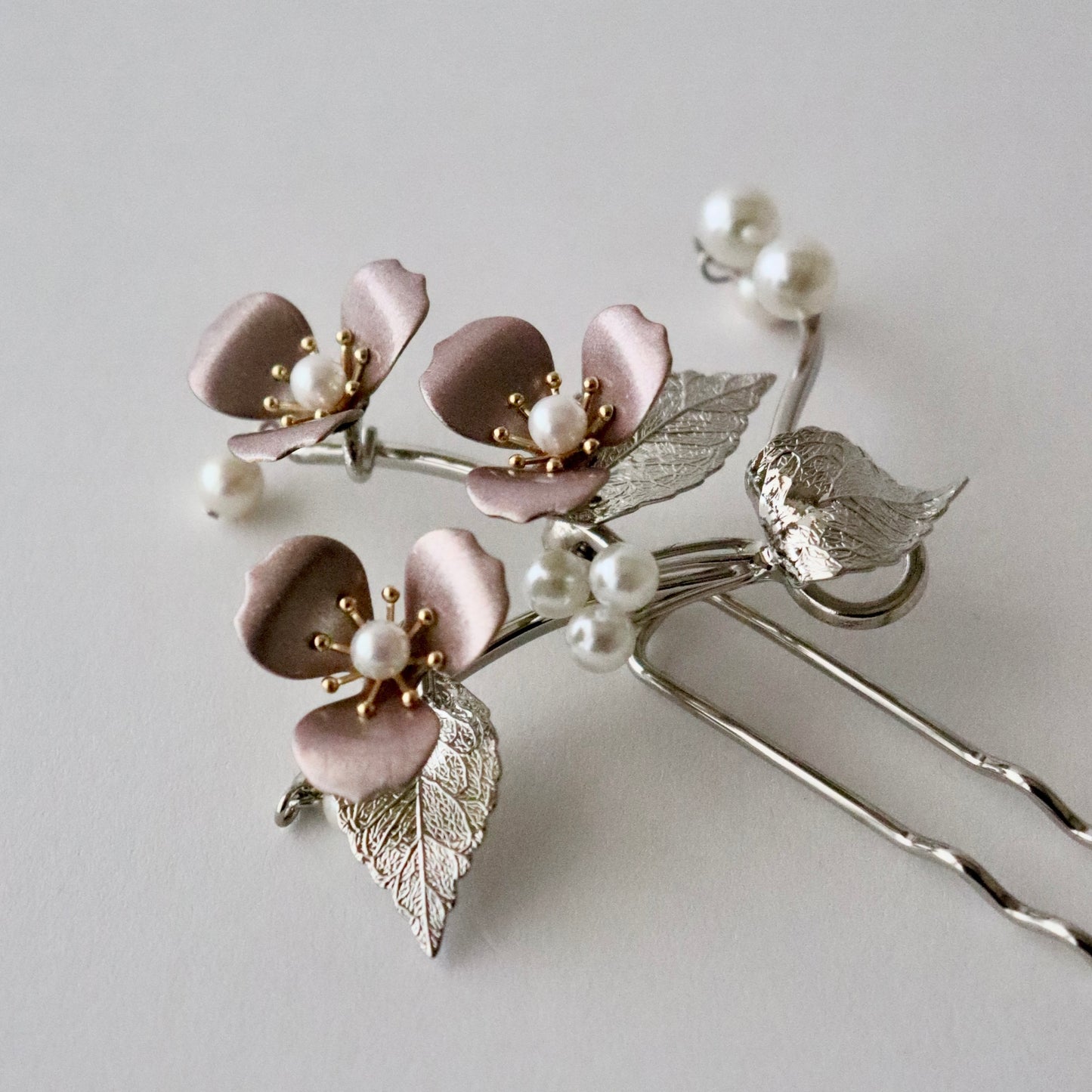 かんざし「三つ花 - pnk」大原商店