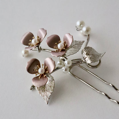 かんざし「三つ花 - pnk」大原商店