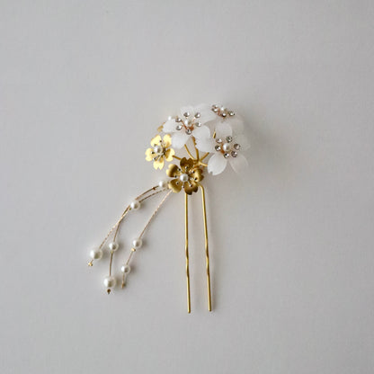 かんざし「丸型 桜尽くし - gd」大原商店