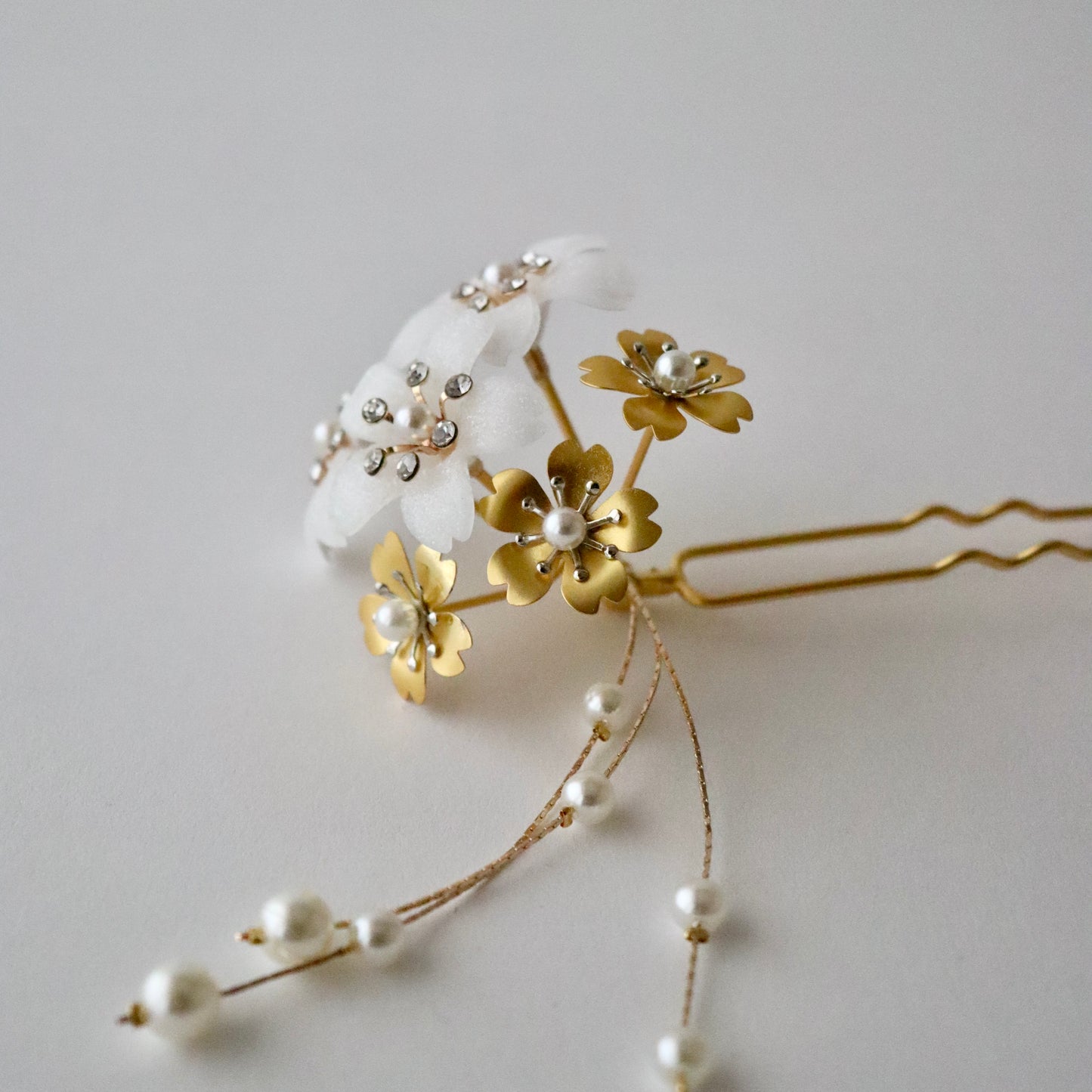 かんざし「丸型 桜尽くし - gd」大原商店