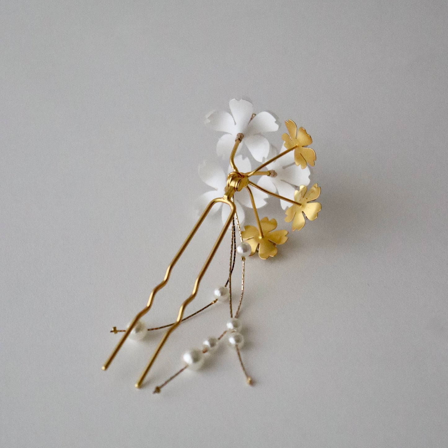 かんざし「丸型 桜尽くし - gd」大原商店