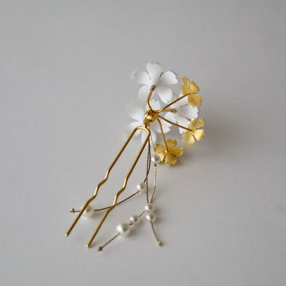 かんざし「丸型 桜尽くし - gd」大原商店