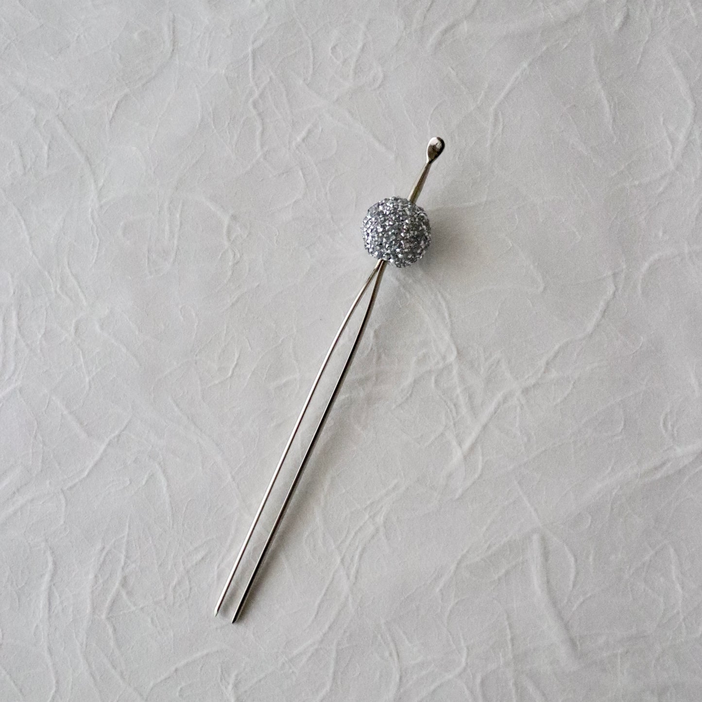 かんざし「ラメ・ミラーボール - sil」大原商店