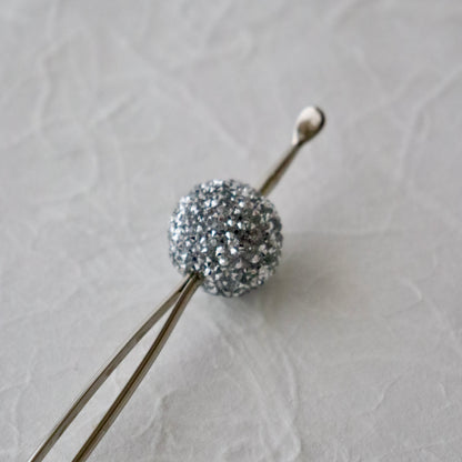 かんざし「ラメ・ミラーボール - sil」大原商店