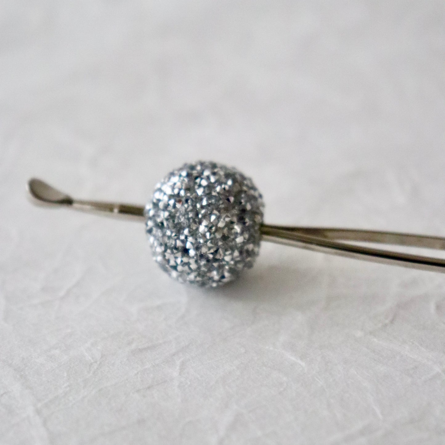 かんざし「ラメ・ミラーボール slv」大原商店