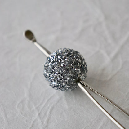 かんざし「ラメ・ミラーボール - sil」大原商店