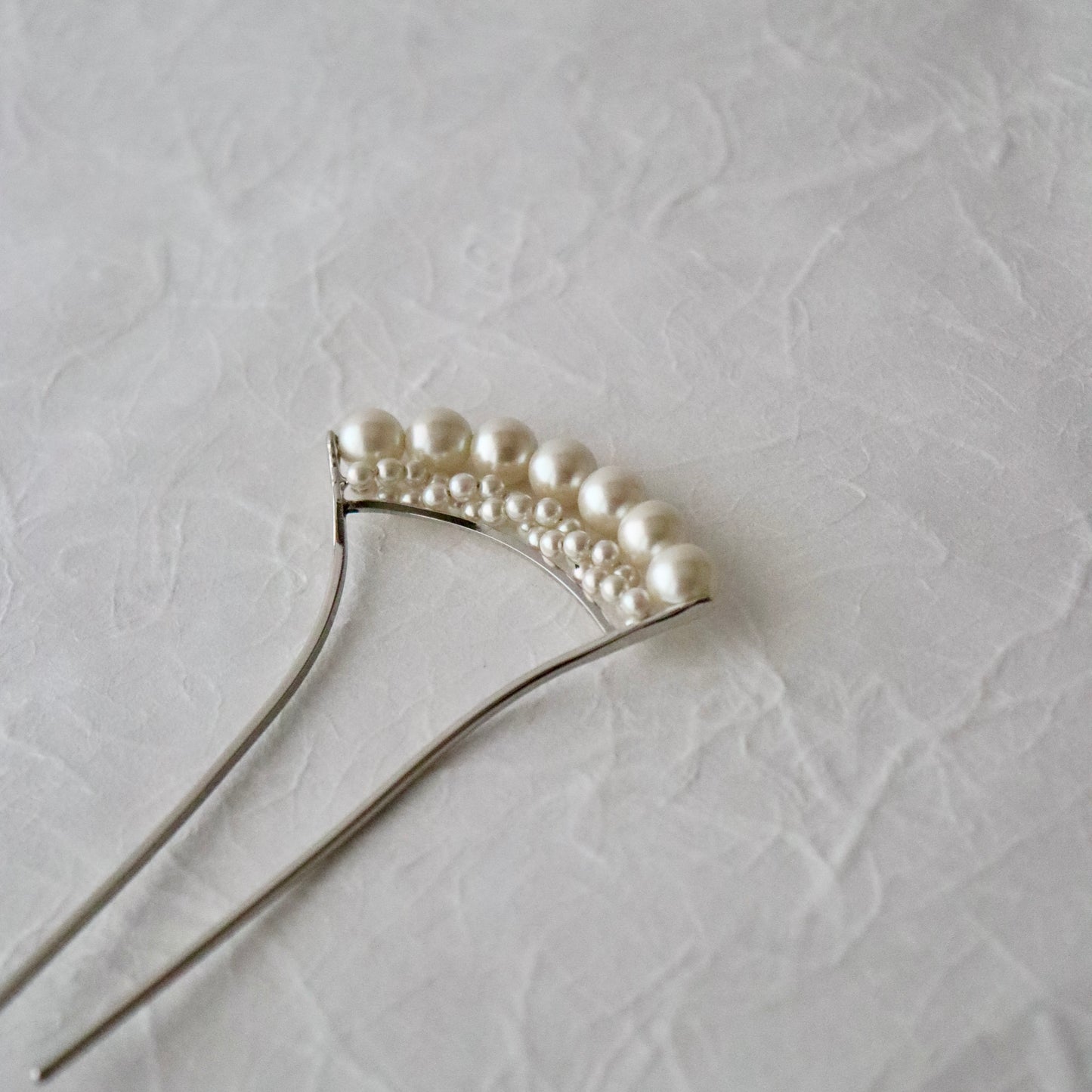 かんざし「ツイストパール」大原商店