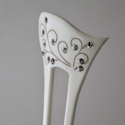 かんざし「唐草 wht」大原商店