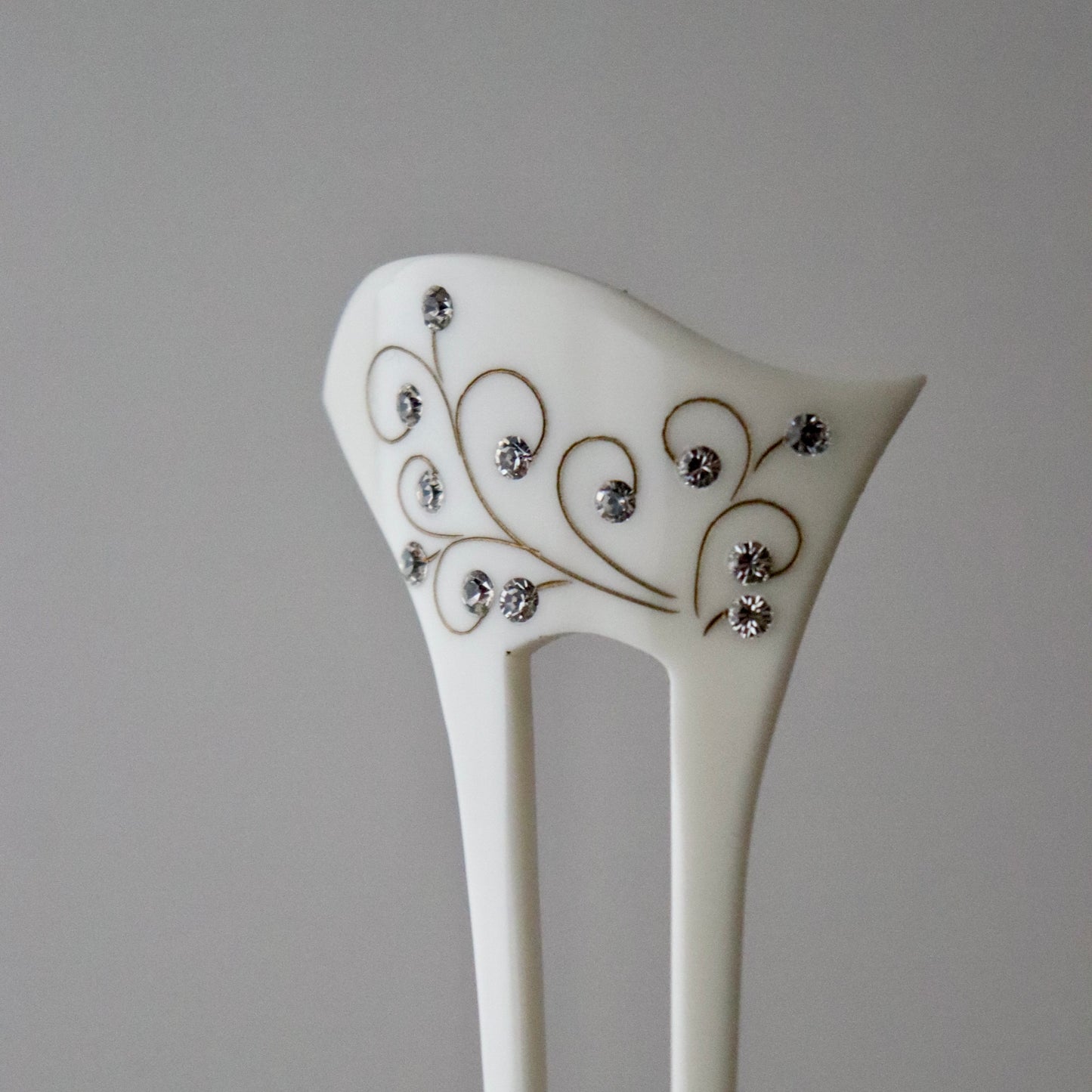 かんざし「唐草 wht」大原商店