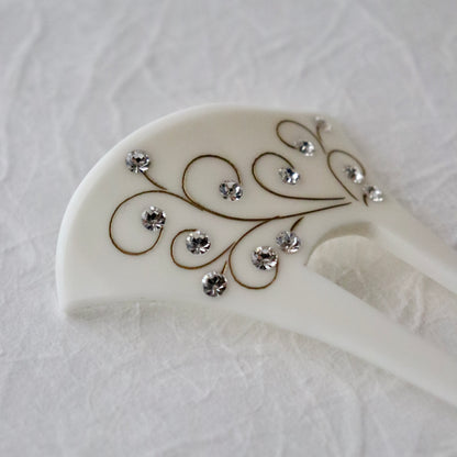 かんざし「唐草 wht」大原商店