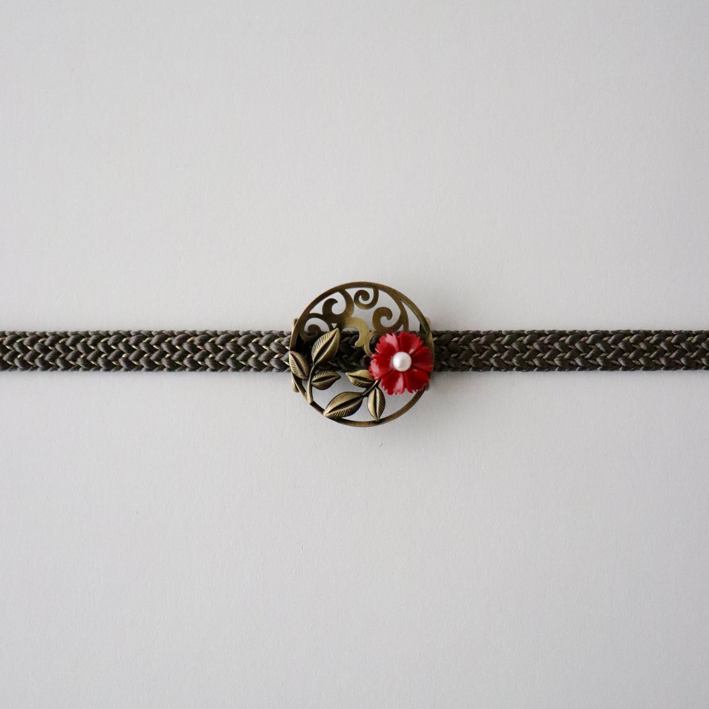 帯留「撫子 rd」大原商店