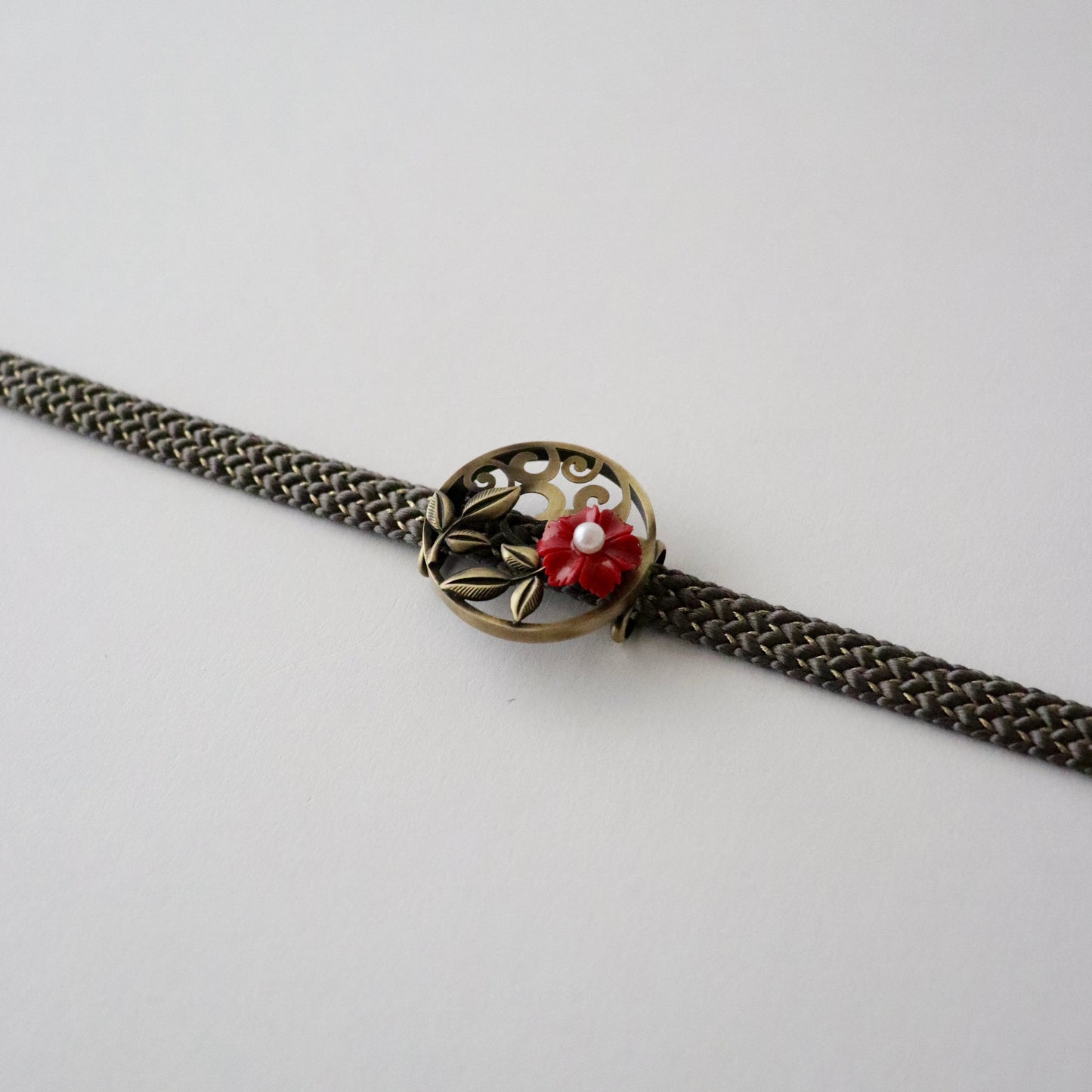 帯留「撫子 rd」大原商店