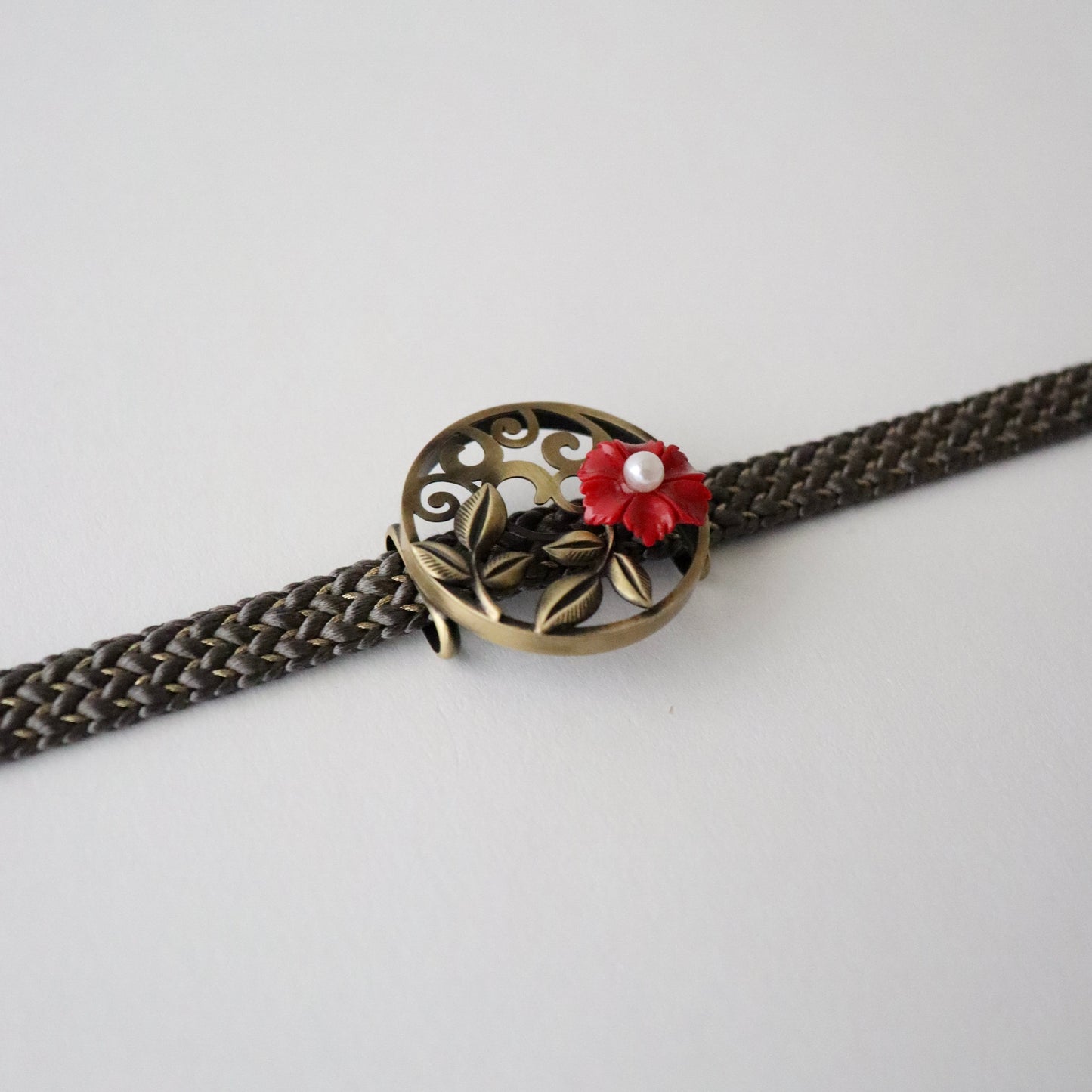 帯留「撫子 rd」大原商店