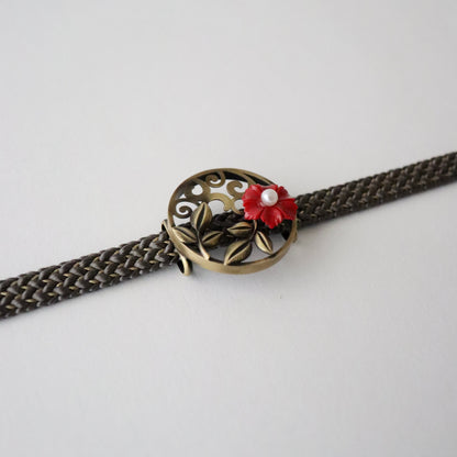 帯留「撫子 rd」大原商店