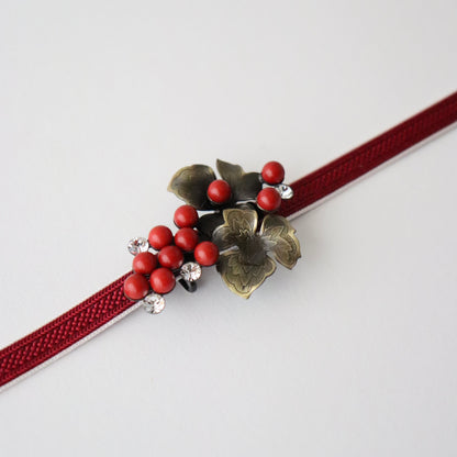 帯留「葡萄 - rd」大原商店