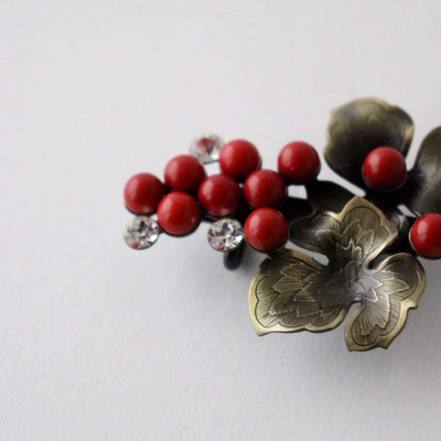 帯留「葡萄 - rd」大原商店