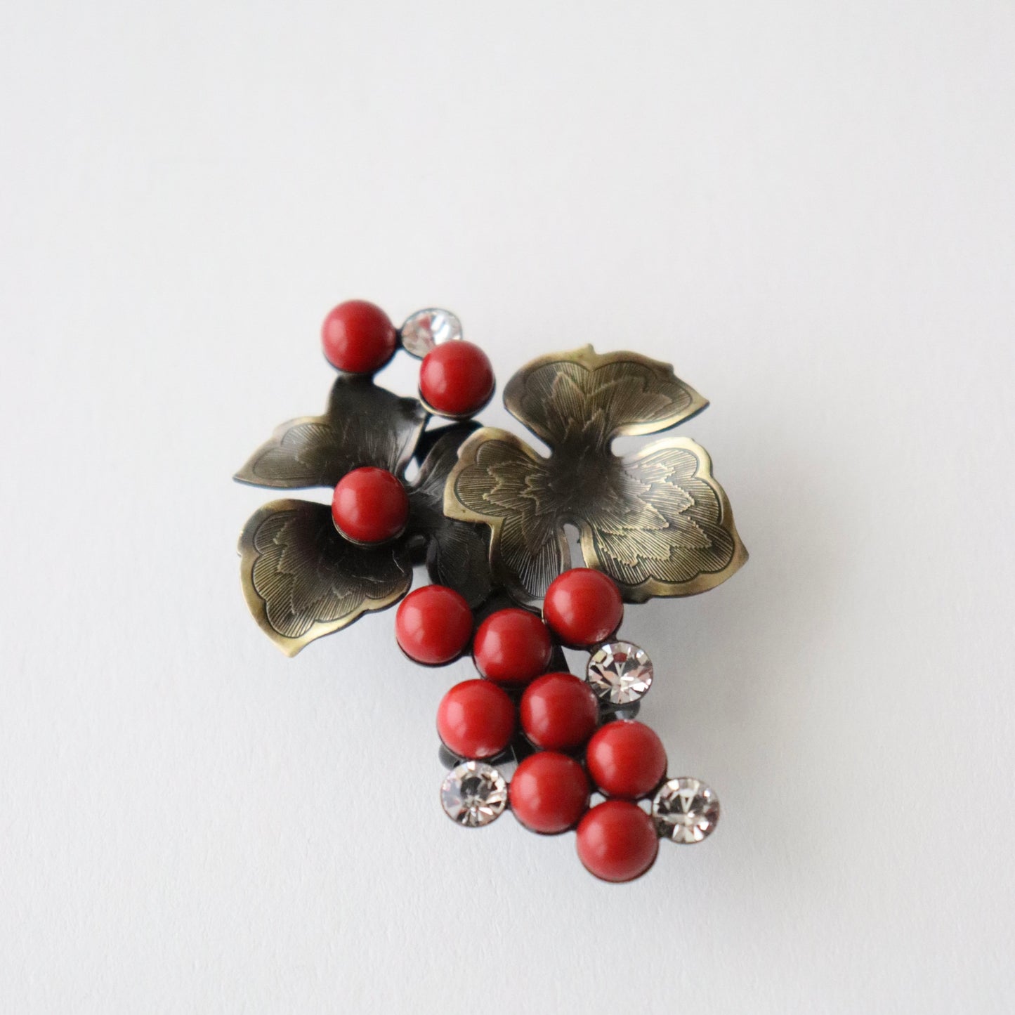 帯留「葡萄 - rd」大原商店