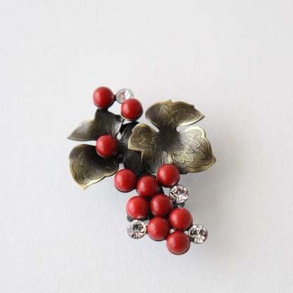 帯留「葡萄 - rd」大原商店