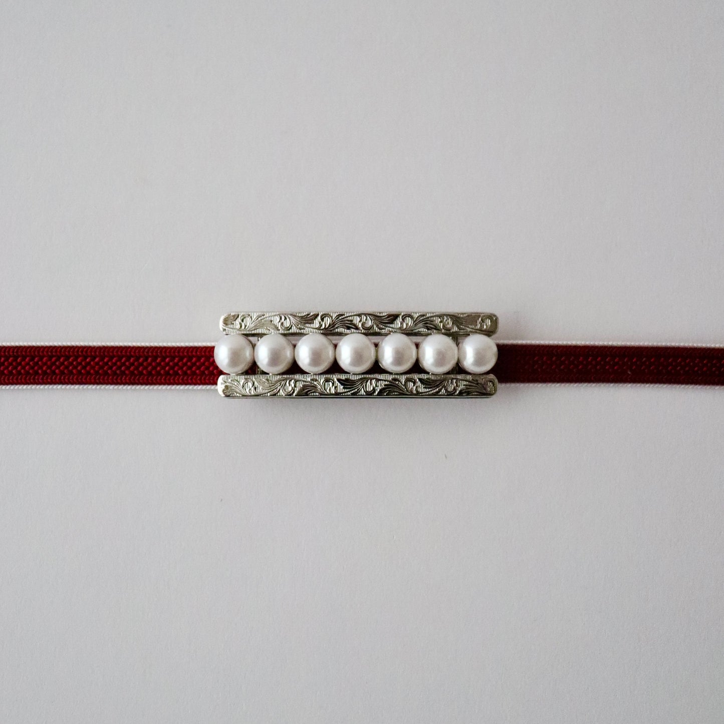 帯留「珠繋ぎ」大原商店