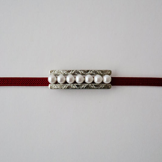 帯留「珠繋ぎ」大原商店