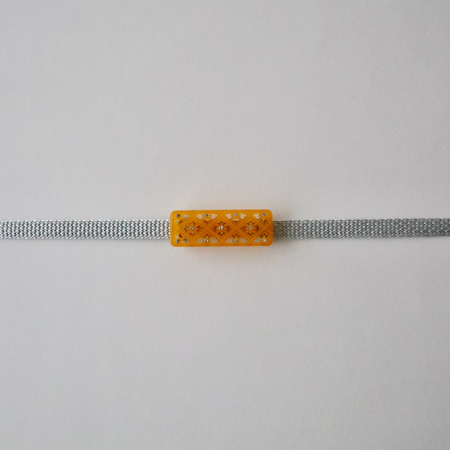 帯留「菱菊 - 卵甲」大原商店