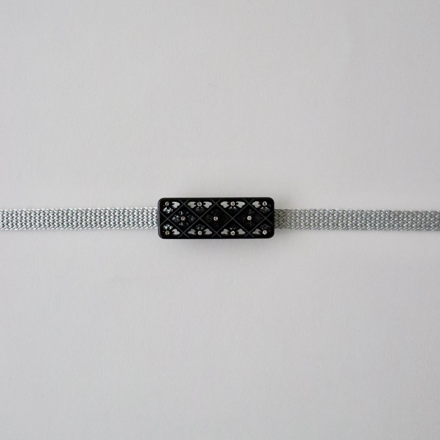 帯留「菱菊 - blk」大原商店