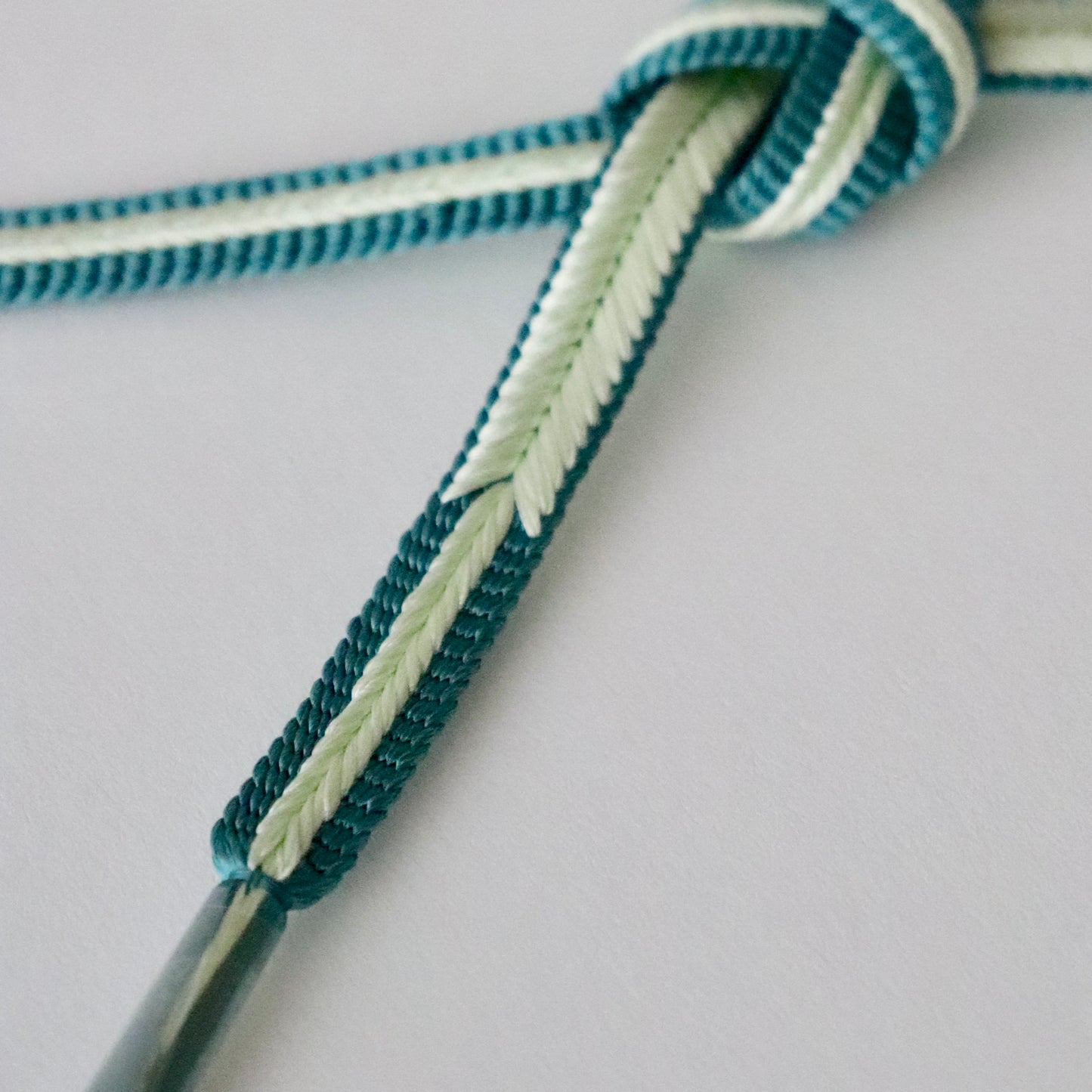 羽織紐「大和矢羽根 - grn/lt.g」和小物さくら