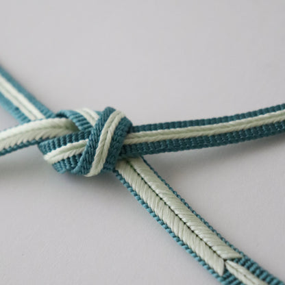 羽織紐「大和矢羽根 - grn/lt.g」和小物さくら