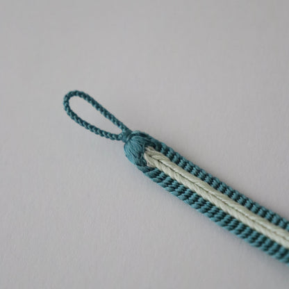 羽織紐「大和矢羽根 - grn/lt.g」和小物さくら