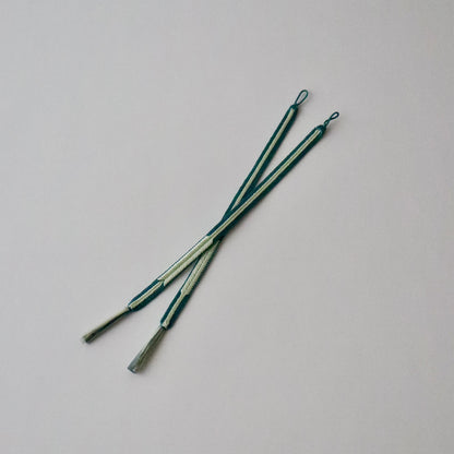 羽織紐「大和矢羽根 - grn/lt.g」和小物さくら