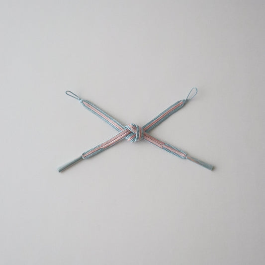 羽織紐「大和矢羽根 - lt.b/pnk」和小物さくら