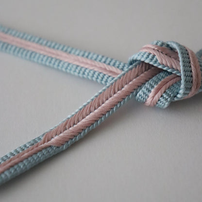 羽織紐「大和矢羽根 - lt.b/pnk」和小物さくら