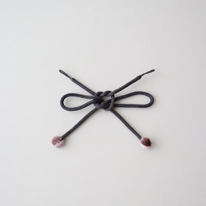 羽織紐「伊賀 梵天房 -coal.p」和小物さくら