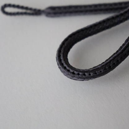 羽織紐「伊賀 梵天房 -coal.p」和小物さくら