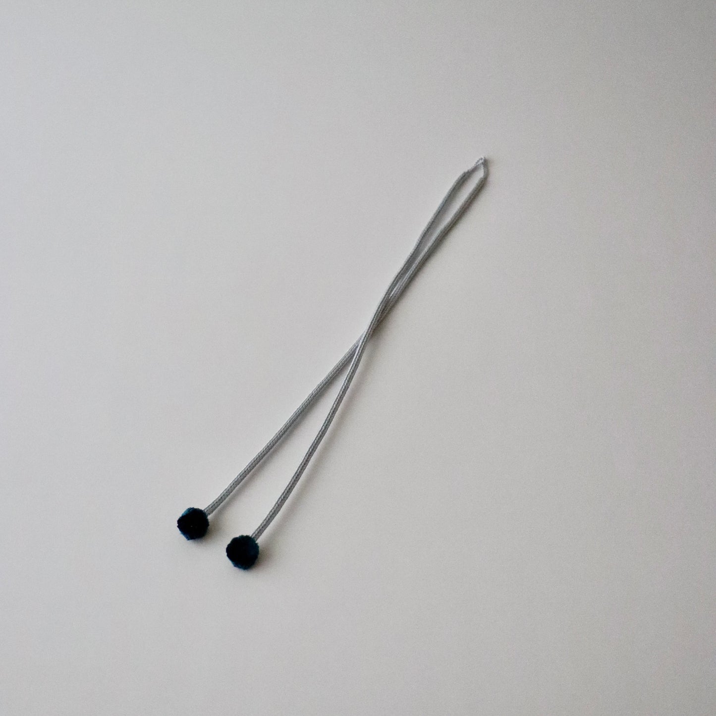 羽織紐「伊賀 梵天房 - b.gry」和小物さくら