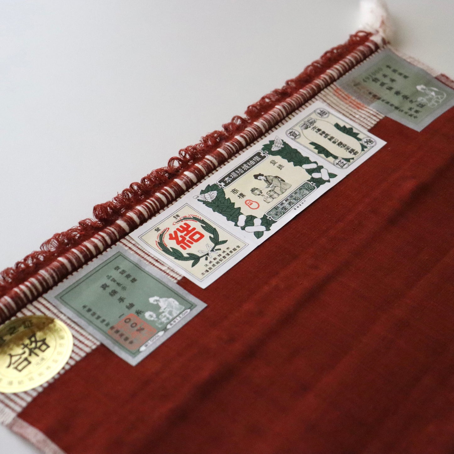 本場結城紬「赤胴」小倉商店