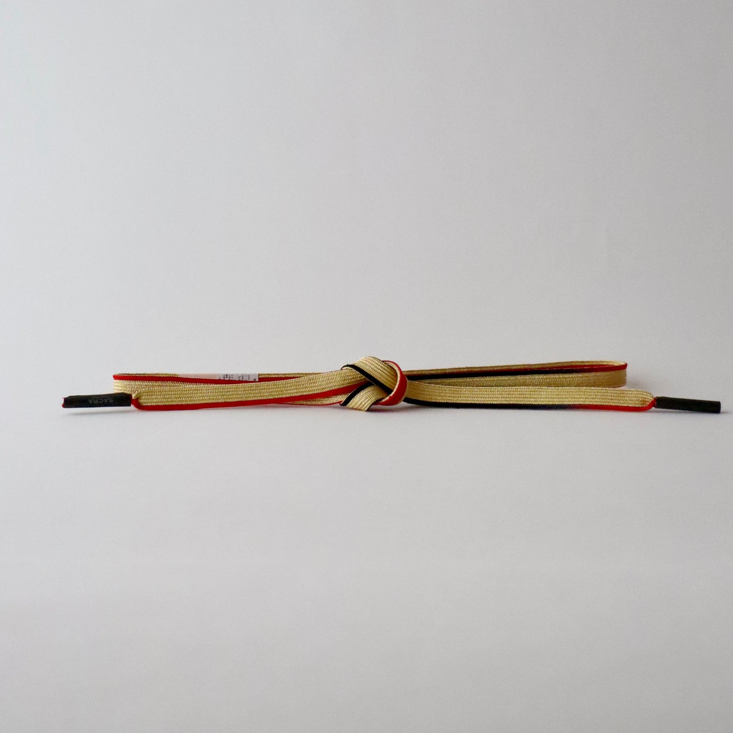 帯締め「二枚高麗手先暈し - gd.red-bk」 和小物さくら