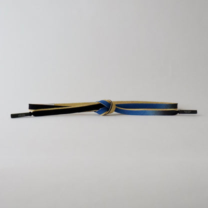 帯締め「二枚高麗手先暈し - gd.blu-bk」 和小物さくら